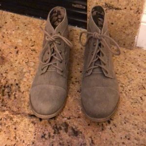 Jelly pop Combat Ankle Boots (Used)